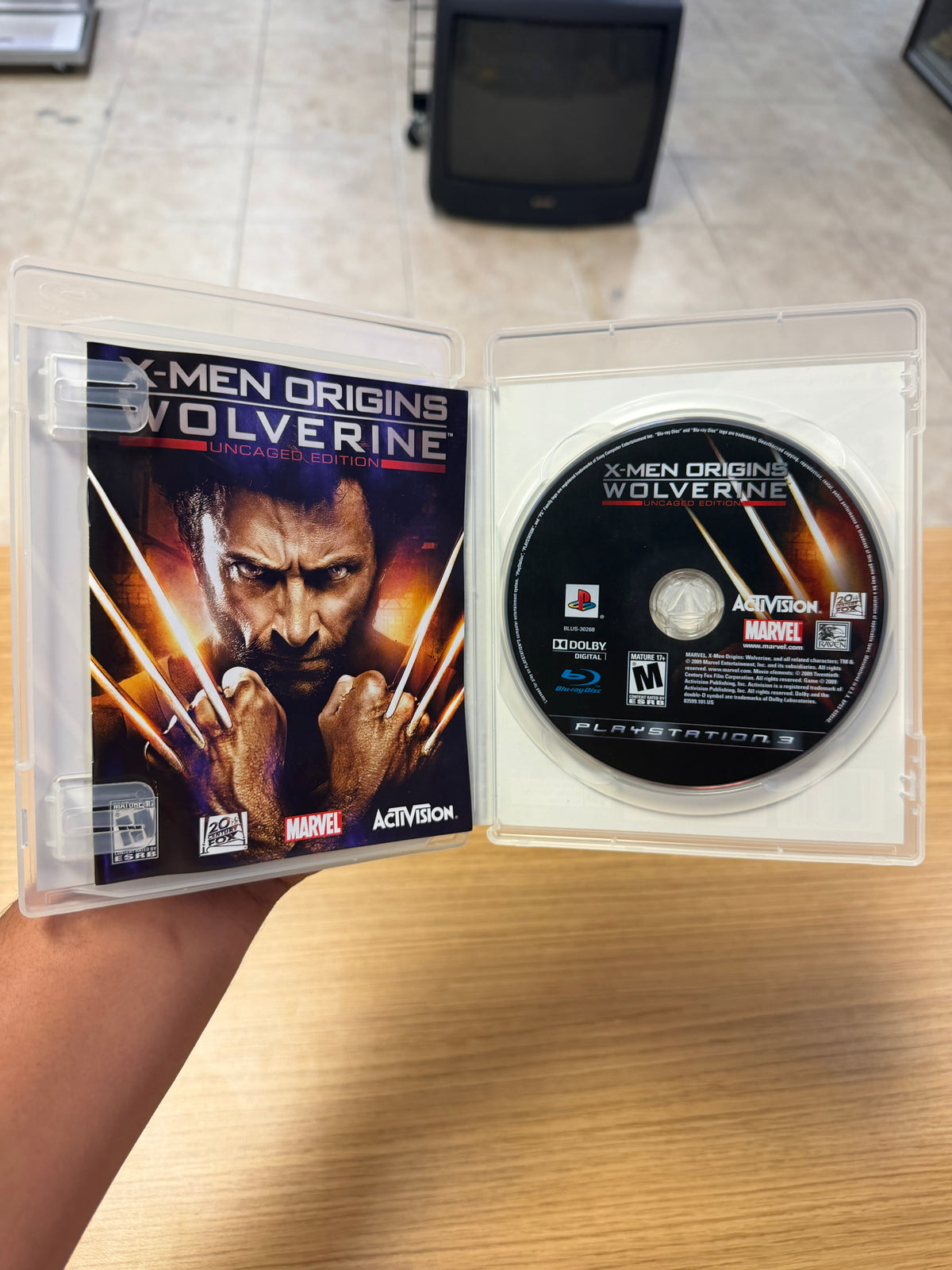 X-Men Origins: Wolverine (Complete In Box) - Playstation 3