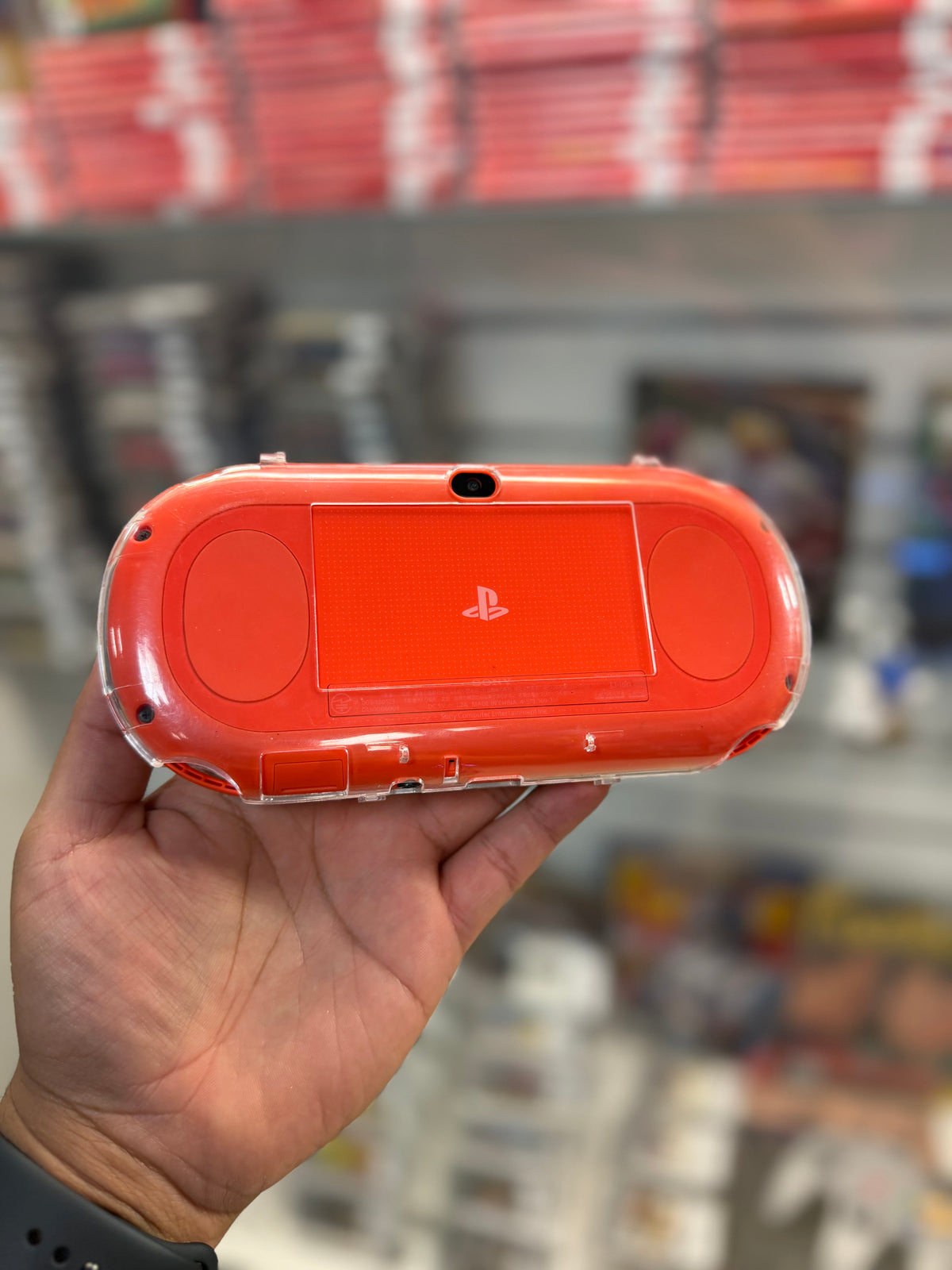 PlayStation Vita Wi-Fi Neon Orange (Modded) - JP Playstation Vita