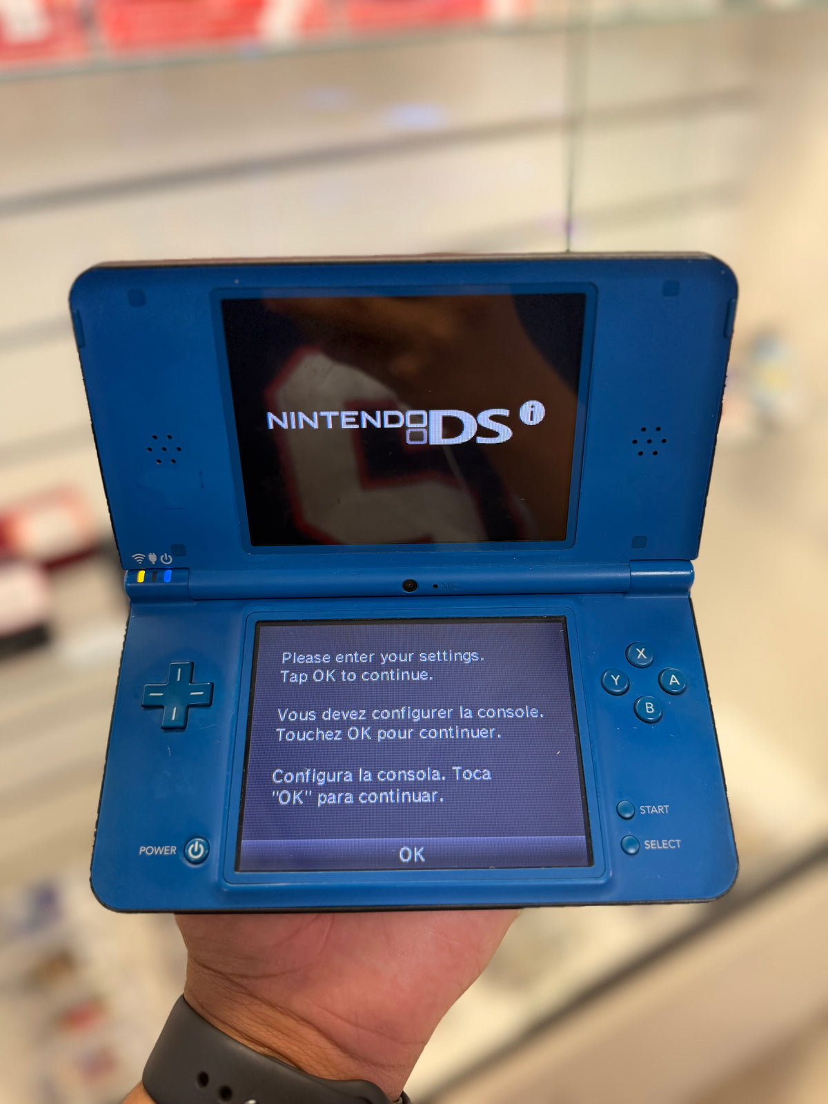 Nintendo DSi XL (Midnight Blue) - Nintendo DS