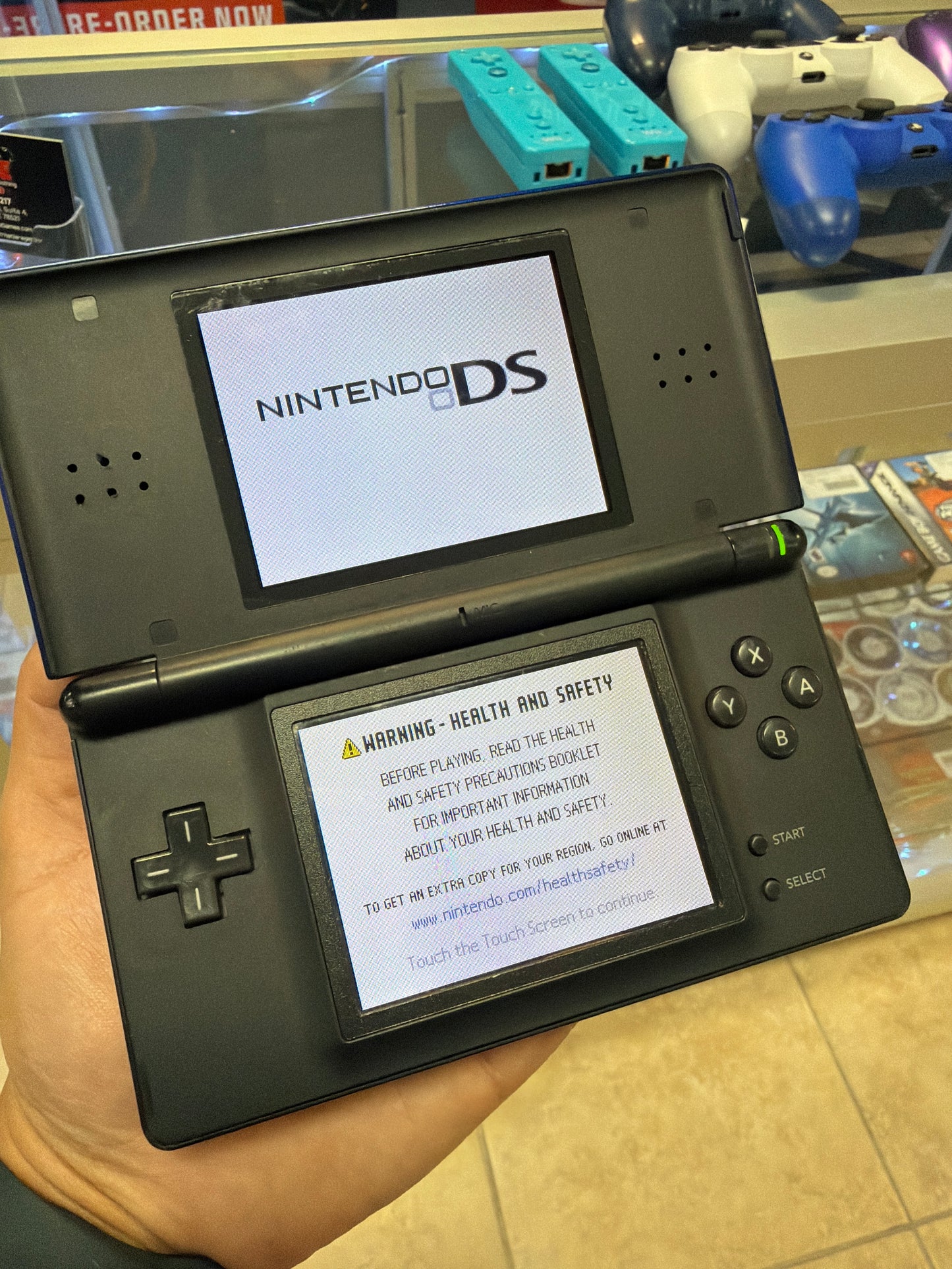 Nintendo Ds Lite Blue (Cosmetic Wear) - Nintendo DS