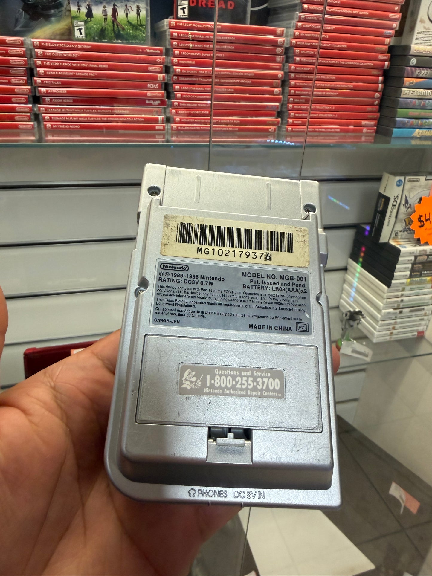 Game Boy Pocket Silver - GameBoy