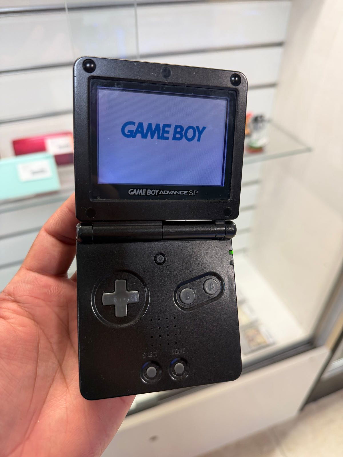 Nintendo Gameboy Advance SP Black (001) - GameBoy Advance