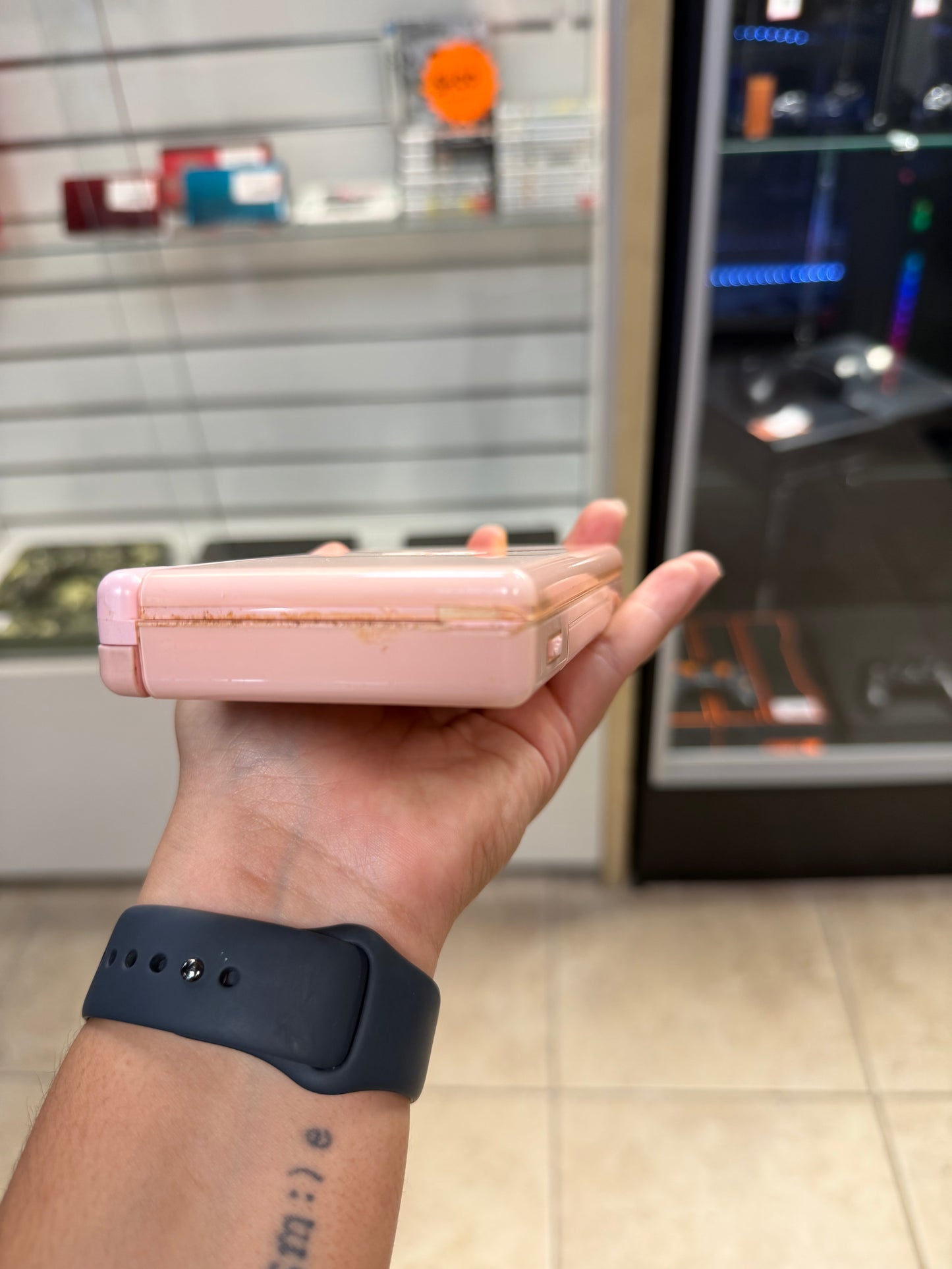 Pink Nintendo Ds Lite (Cosmetic Wear) - Nintendo DS