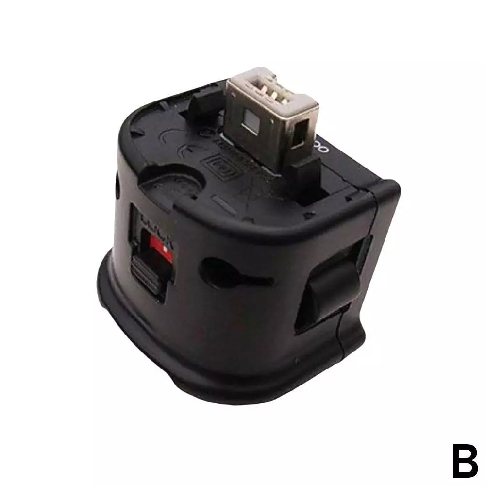 Black Wii MotionPlus Adapter - Wii