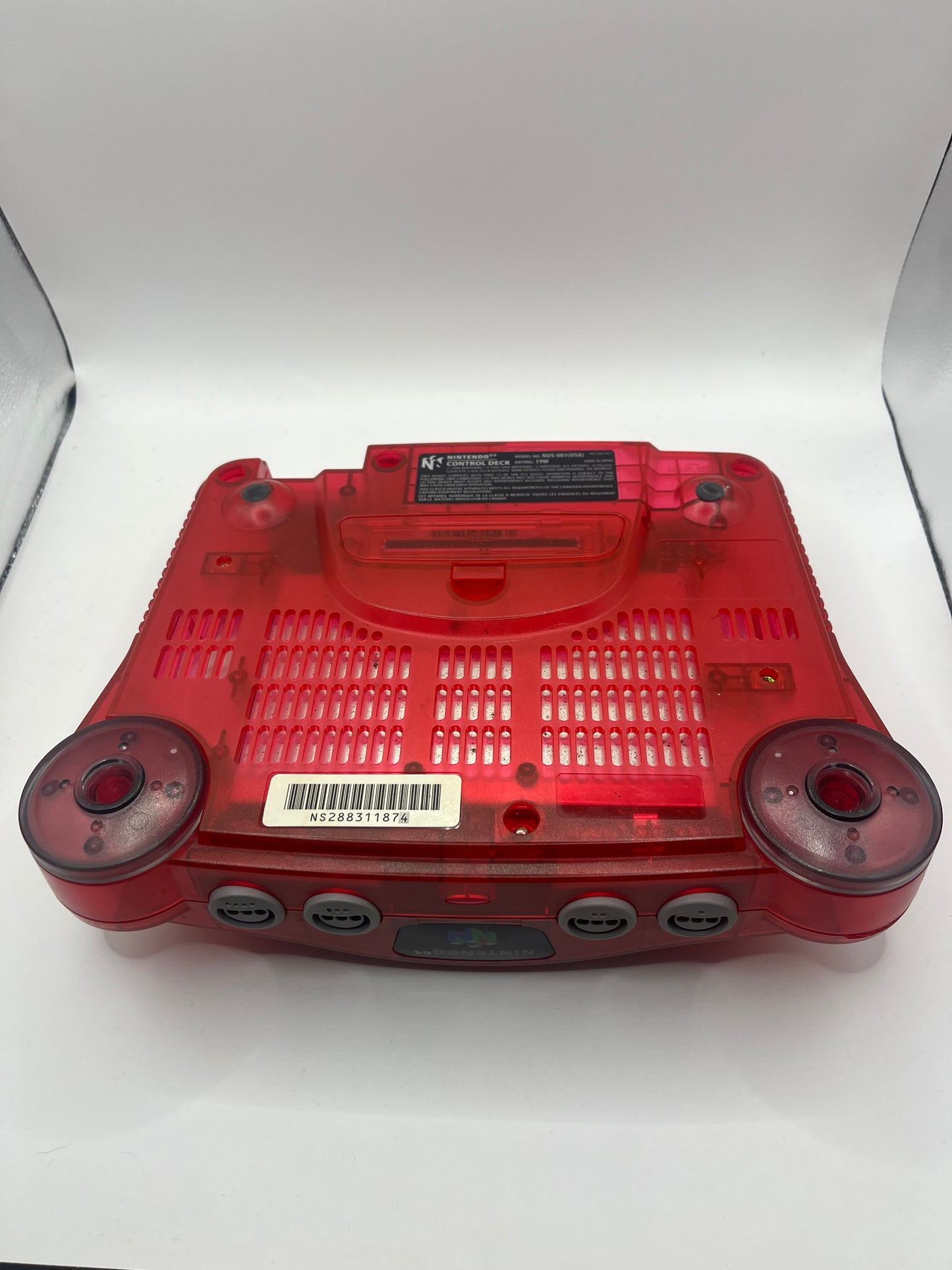 Nintendo N64 Funtastic Watermelon Red Console Bundle (NUS-001)