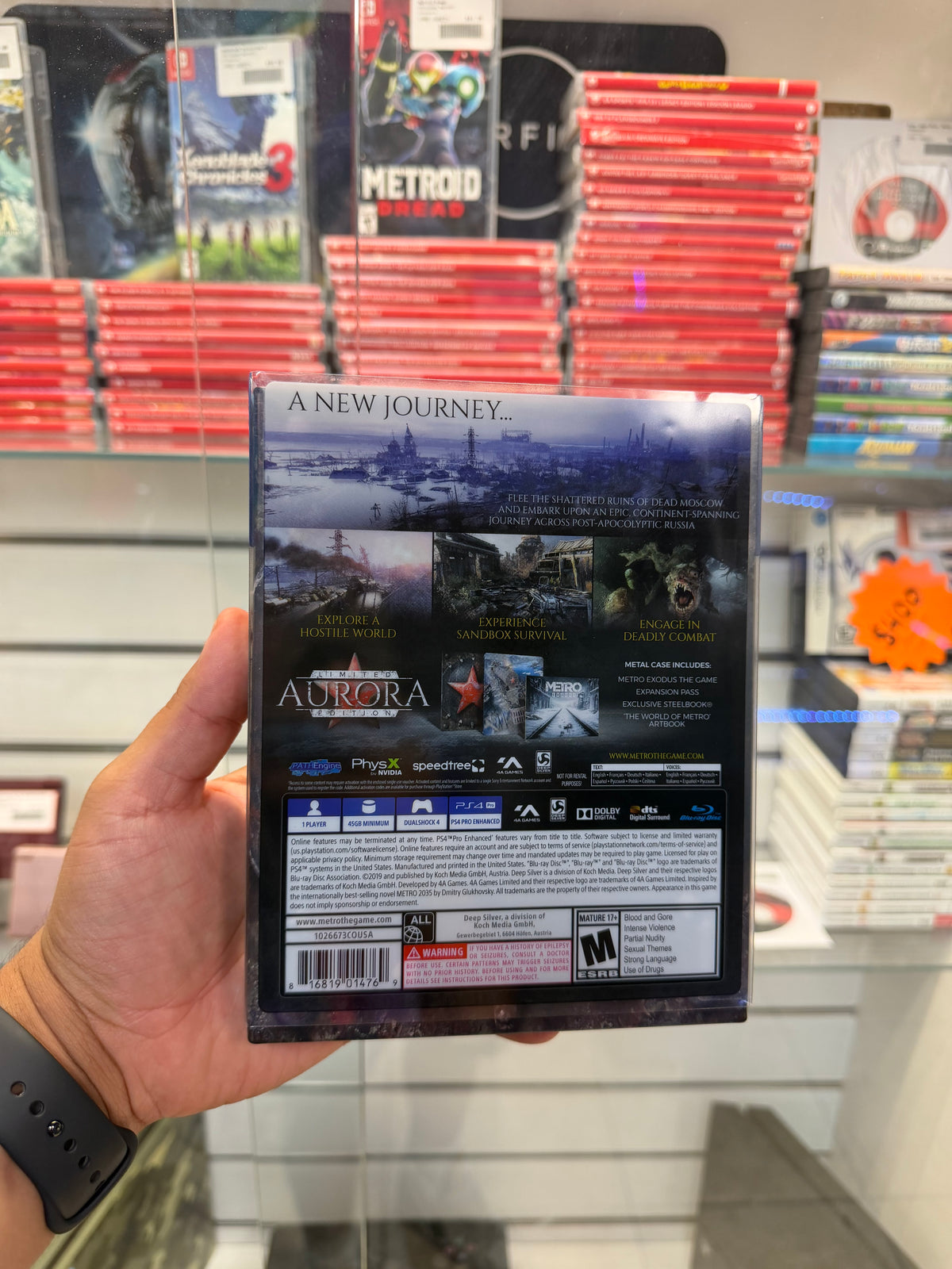 Metro Exodus Aurora Limited Edition (Complete) - Playstation 4