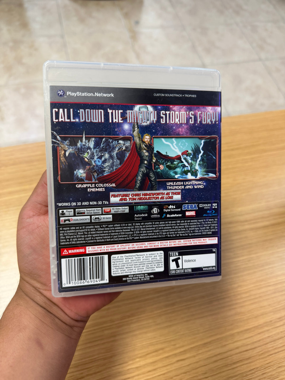 Thor: God of Thunder (No Manual) - Playstation 3