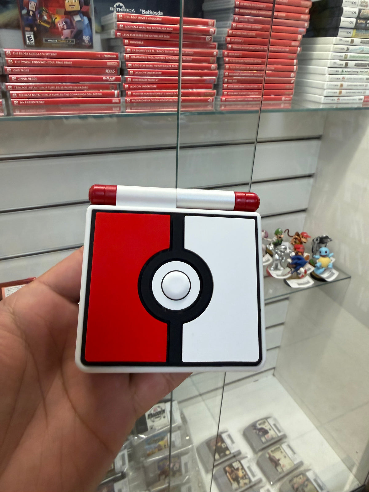Gameboy Advance Sp Pokeball 101 (Reshell) - GameBoy Advance
