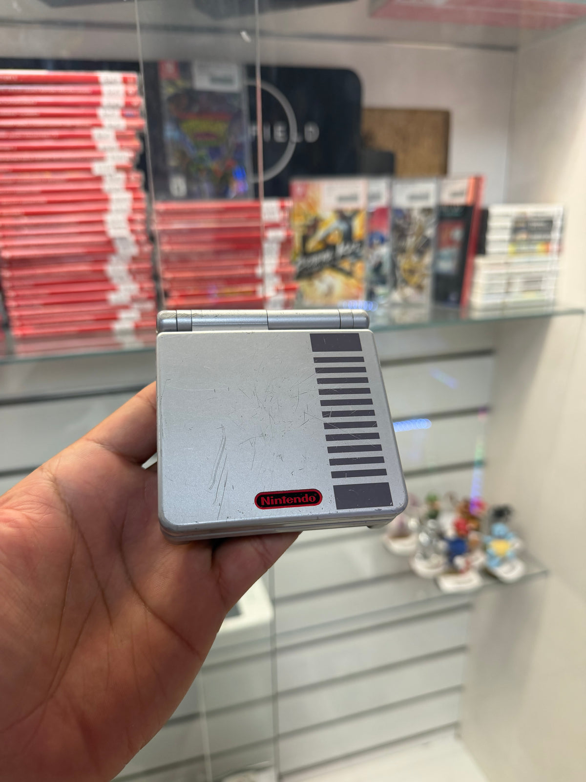 Gameboy Advance SP 001 NES Edition (OEM SHELL) - GameBoy Advance