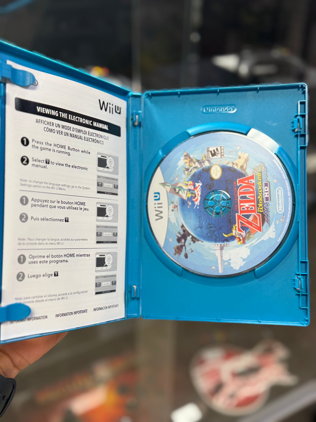Zelda Wind Waker HD (Complete) - Wii U