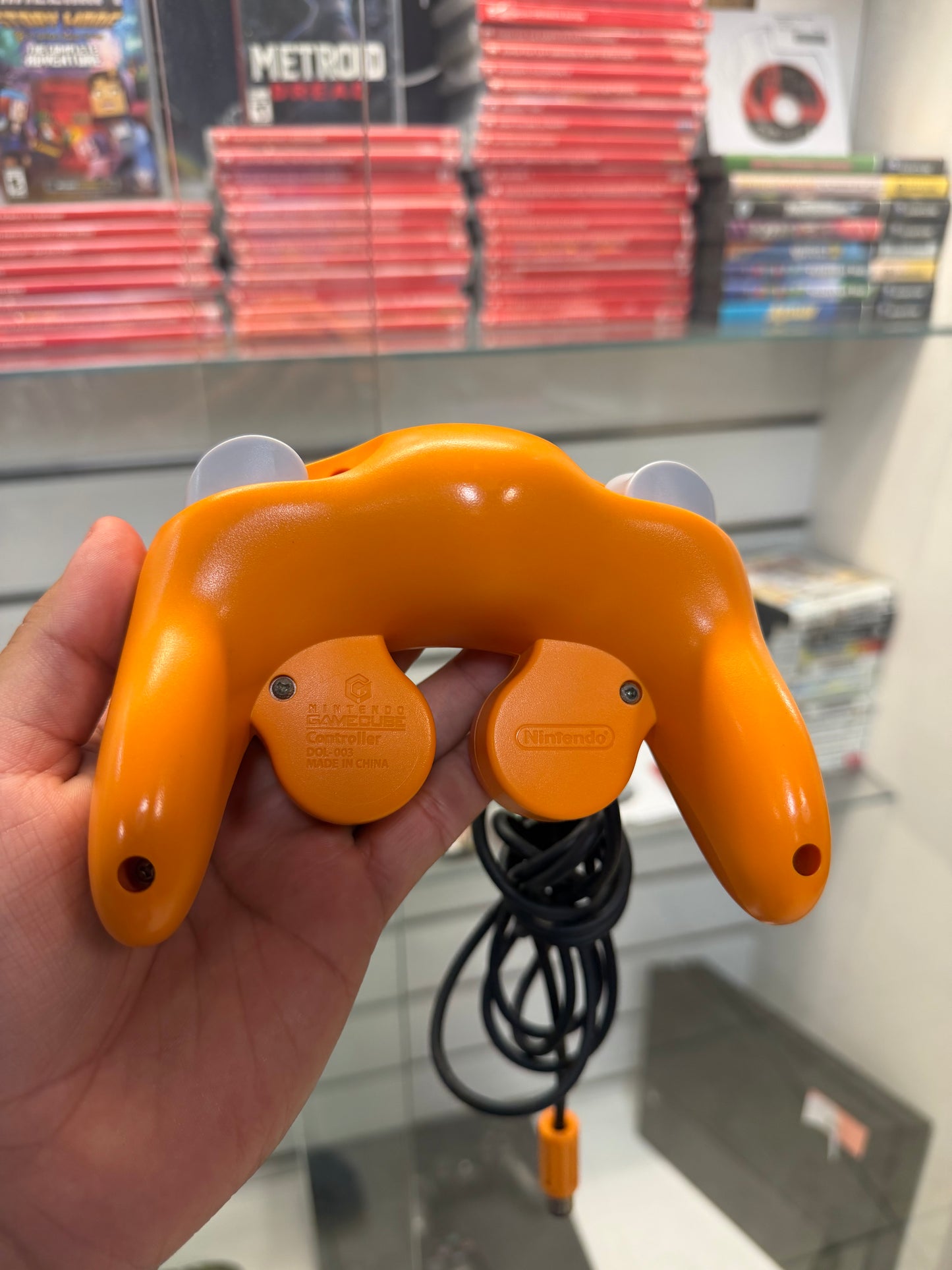 Orange Gamecube Controller - Gamecube