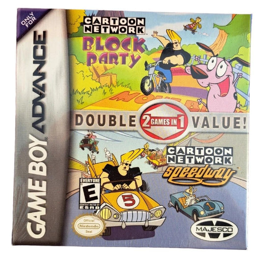 Cartoon Network Block Party & Cartoon Network Speedway - GameBoy Advance