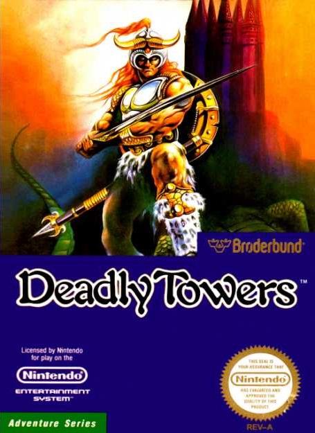 The Garage - Deadly Towers - Video Game - NES