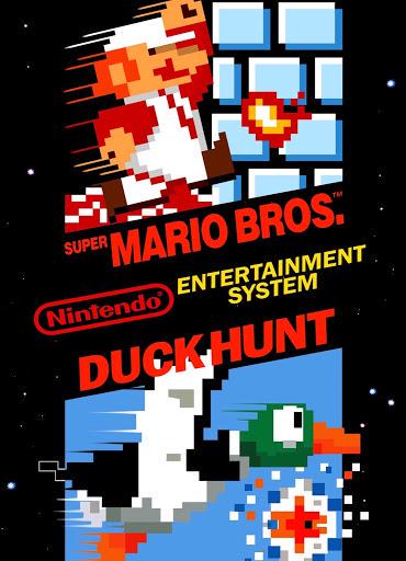 The Garage - Super Mario Bros and Duck Hunt - Video Game - NES