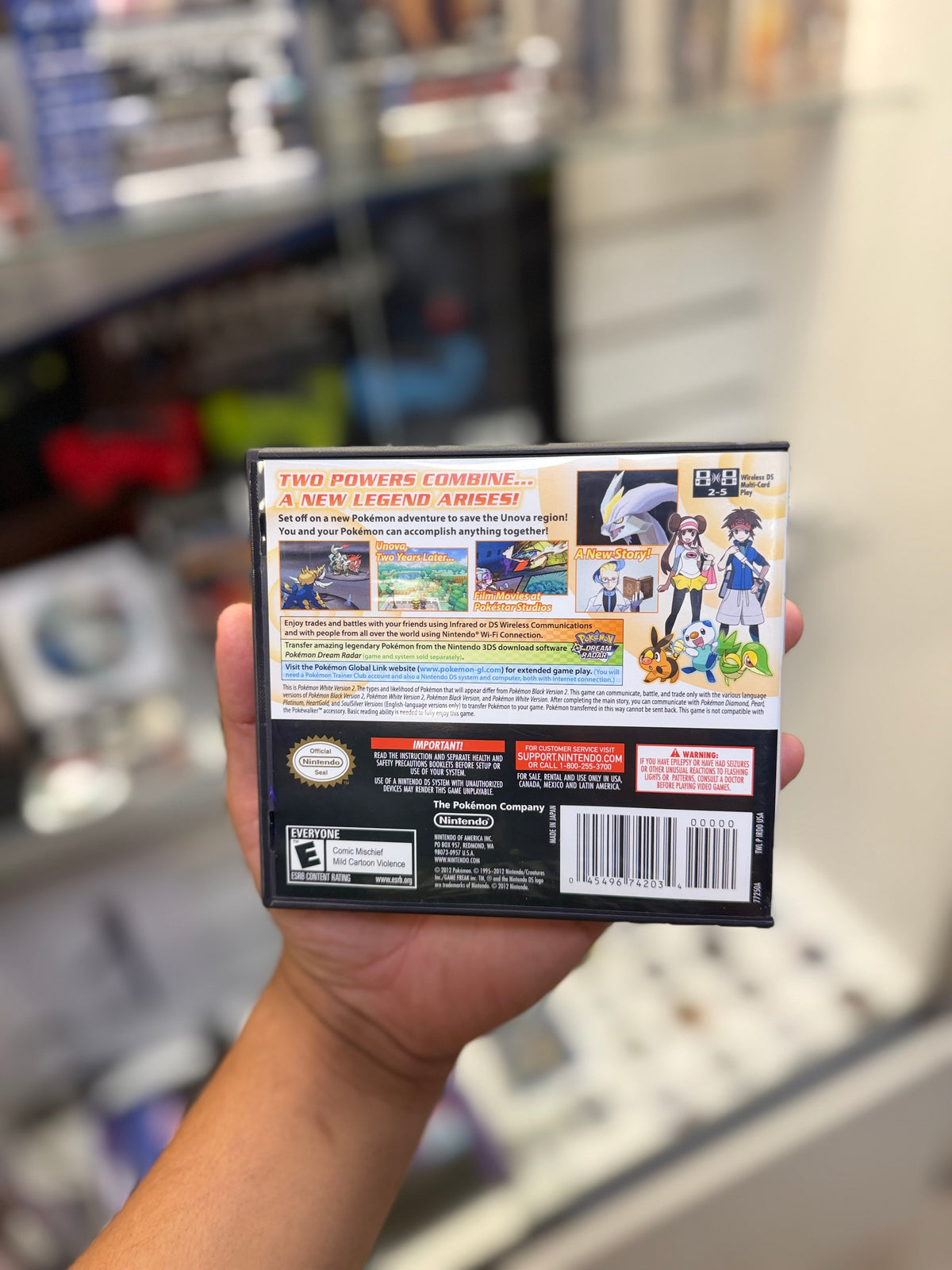 Pokemon White Version 2 (Complete) - Nintendo DS