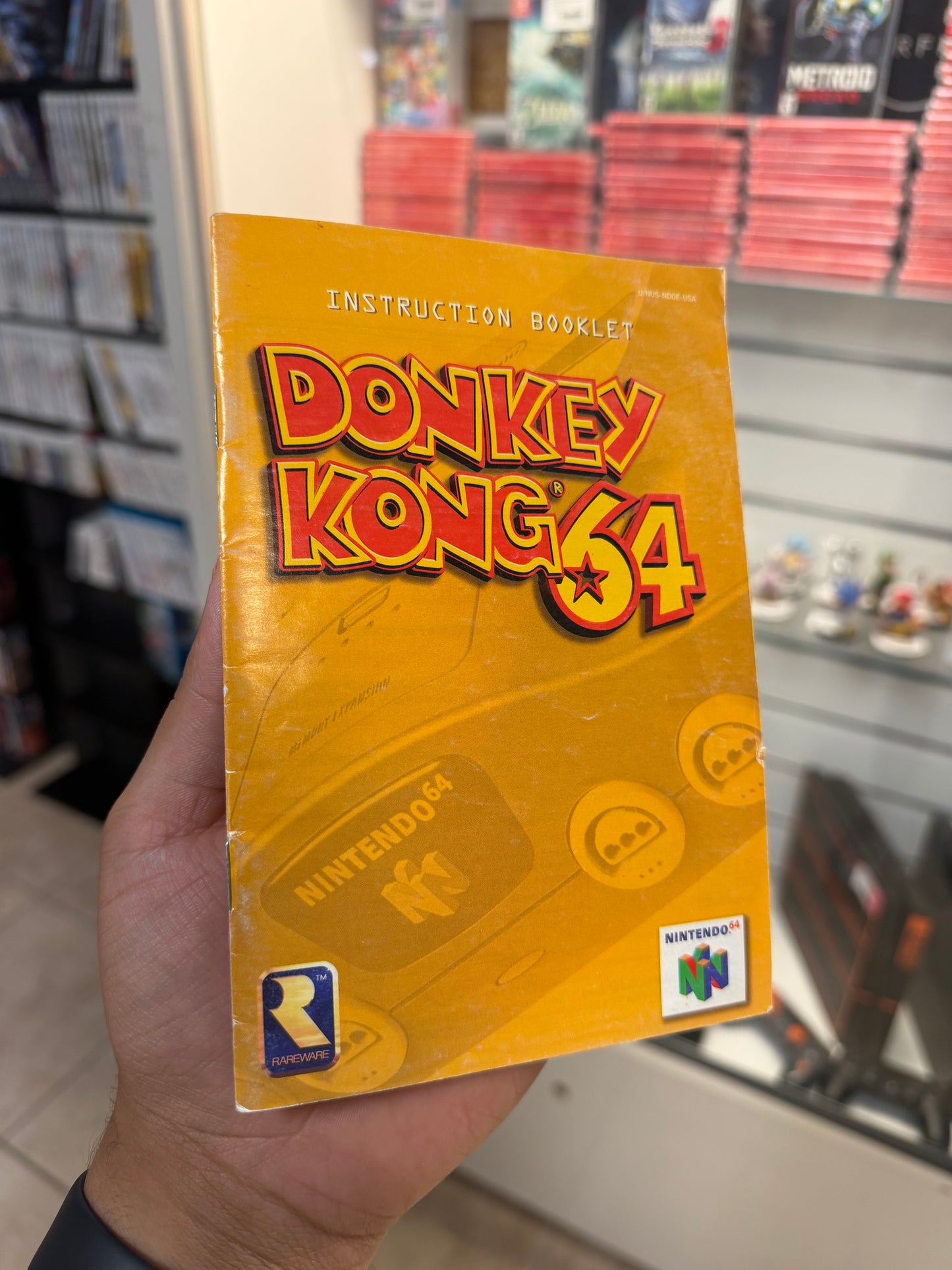 Donkey Kong 64 Manual Only - Nintendo 64