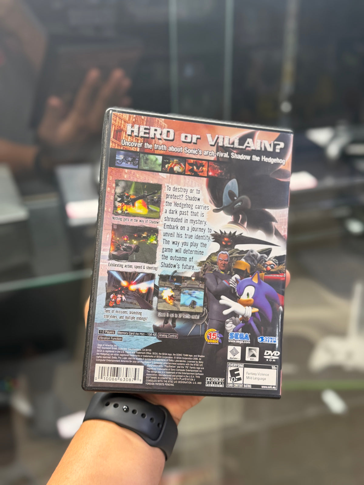 Shadow the Hedgehog (Complete) - Playstation 2
