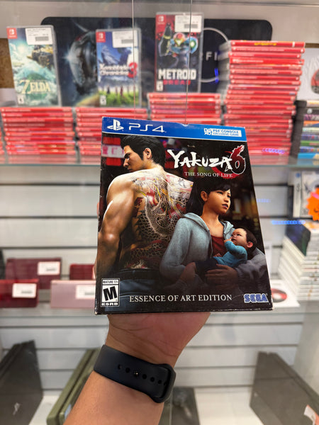 Yakuza 6 The Song Of Life Essence Of Art Edition (Complete) - Playstation 4