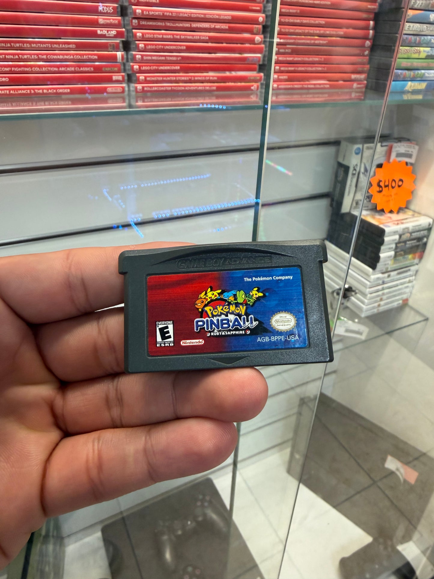 Pokemon Pinball Ruby & Sapphire - GameBoy Advance
