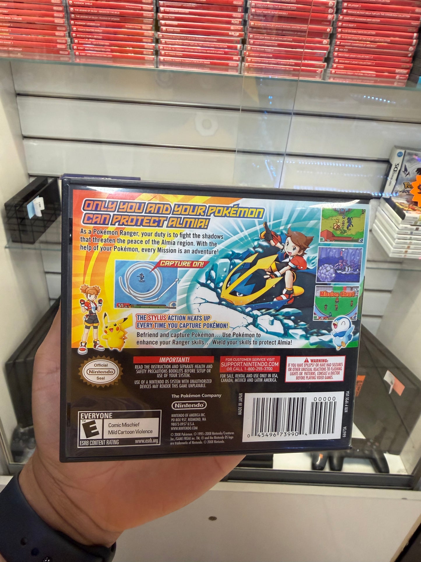 Pokemon Ranger Shadows Of Almia (CIB) - Nintendo DS