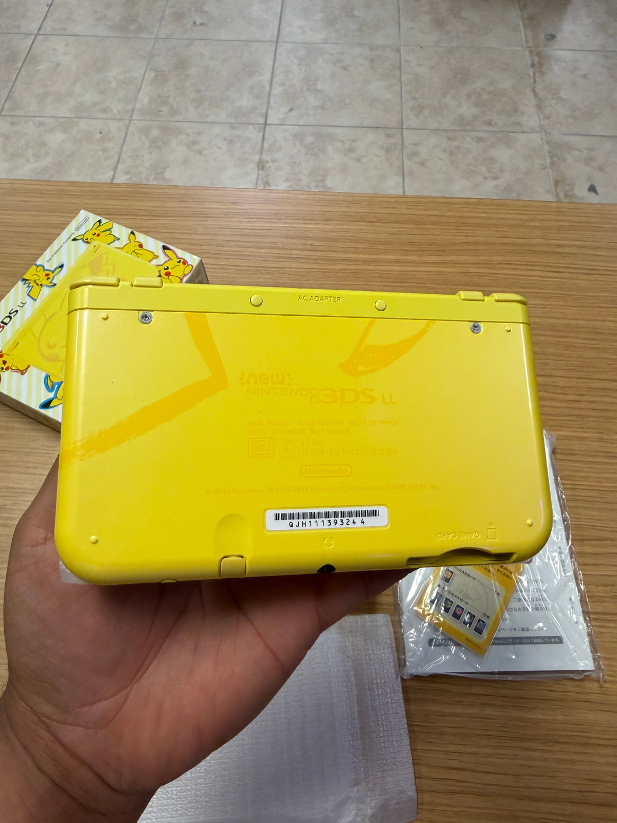 New Nintendo 3DS LL Pikachu Limited Edition (Japanese) - JP Nintendo 3DS