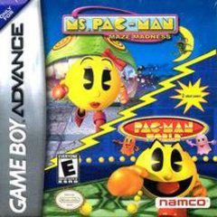 The Garage - Ms. Pac-Man Maze Madness Pac-Man World - Video Game - GameBoy Advance