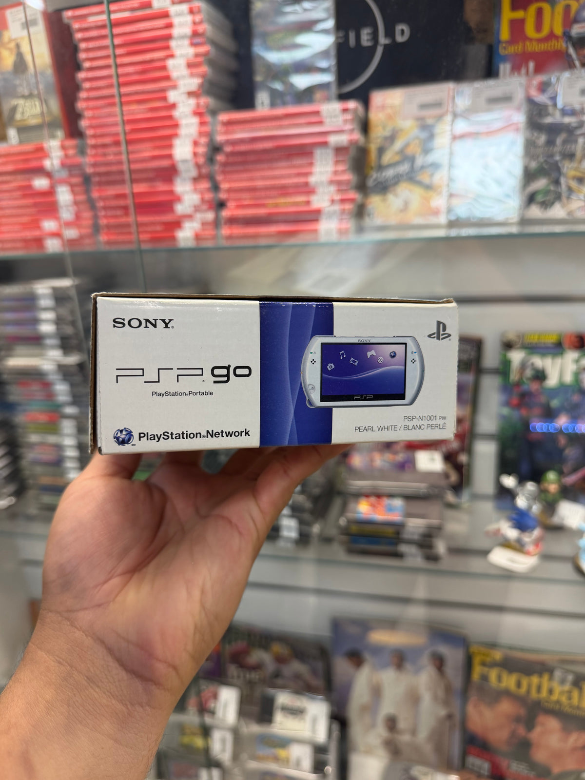 PSP Go Pearl White (Modded) - PSP
