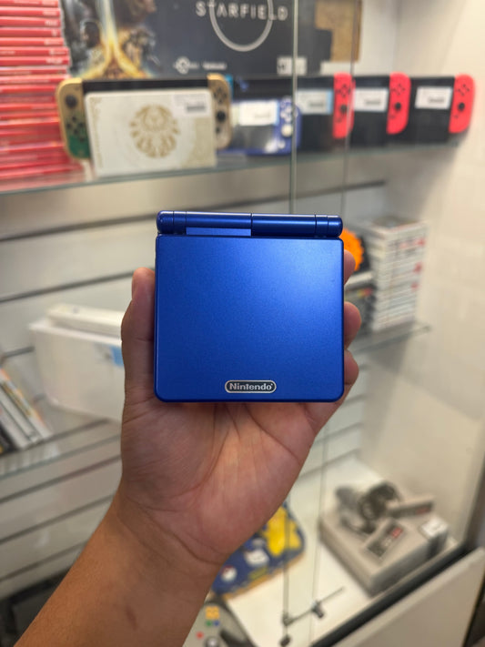 Gameboy Advance SP 001 Cobalt Blue (Japanese Region Free) - GameBoy Advance