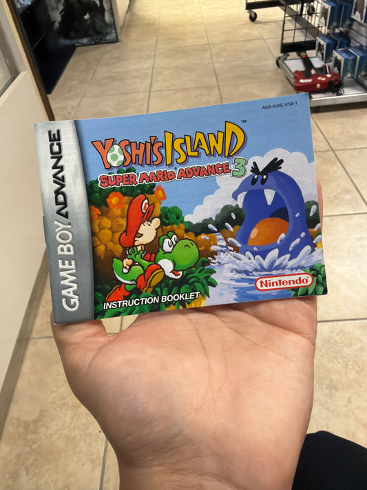 Yoshi's Island Super Mario Advance 3 (Manual Only) - GameBoy Advance