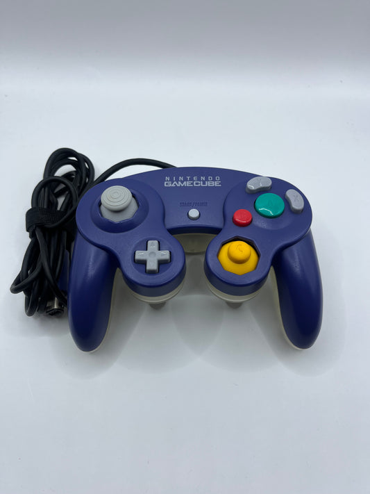 Nintendo GameCube Indigo Purple & Clear Controller (DOL-003)