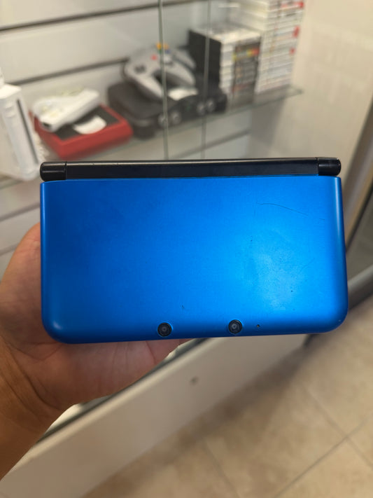 Nintendo 3DS XL Blue (Modded) - Nintendo 3DS
