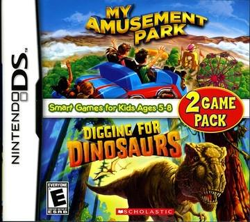 The Garage - My Amusement Park & Digging for Dinosaurs - Video Game - Nintendo DS
