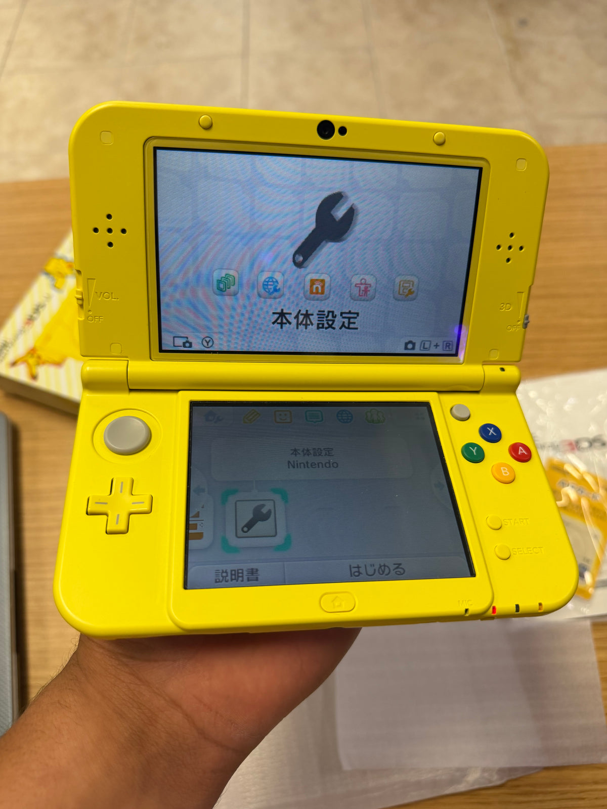New Nintendo 3DS LL Pikachu Limited Edition (Japanese) - JP Nintendo 3DS