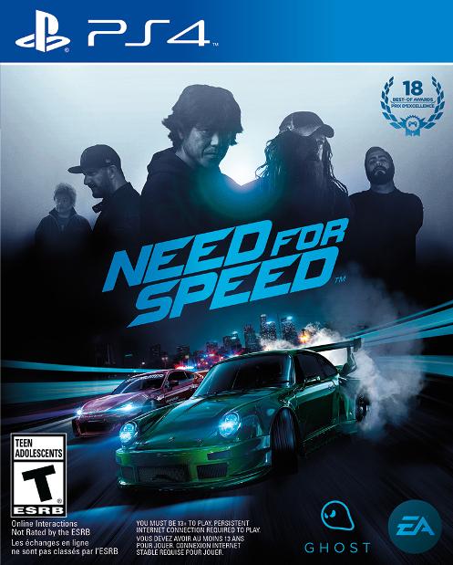 The Garage - Need for Speed - Video Game - Playstation 4