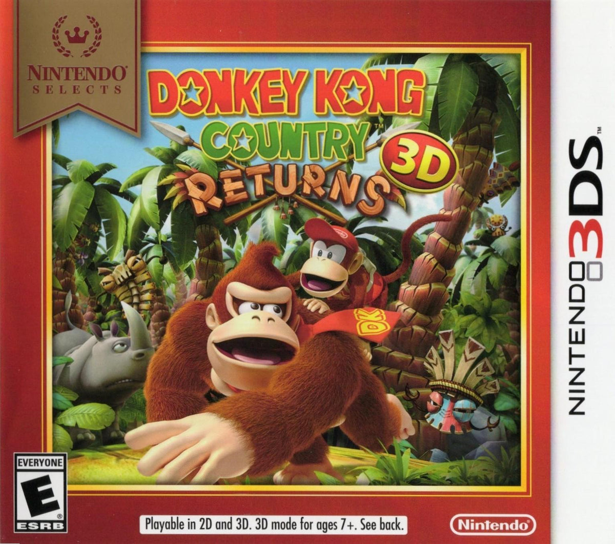 The Garage - Donkey Kong Country Returns 3D [Nintendo Selects] - Video Game - Nintendo 3DS