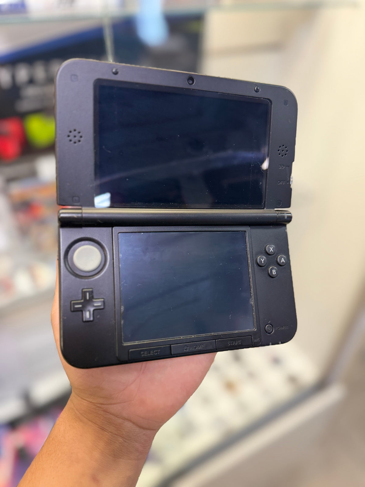Nintendo 3DS XL Blue (W/ Screen Protectors) - Nintendo 3DS