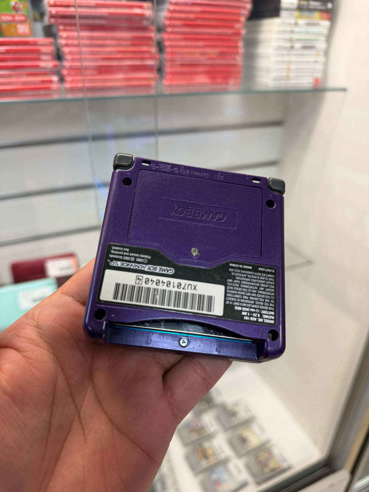 Nintendo Gameboy Advance SP Purple (101) - GameBoy Advance