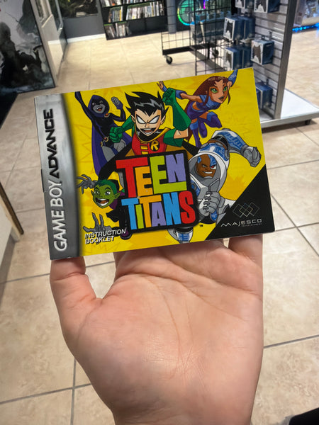Teen Titans (Manual Only) - GameBoy Advance