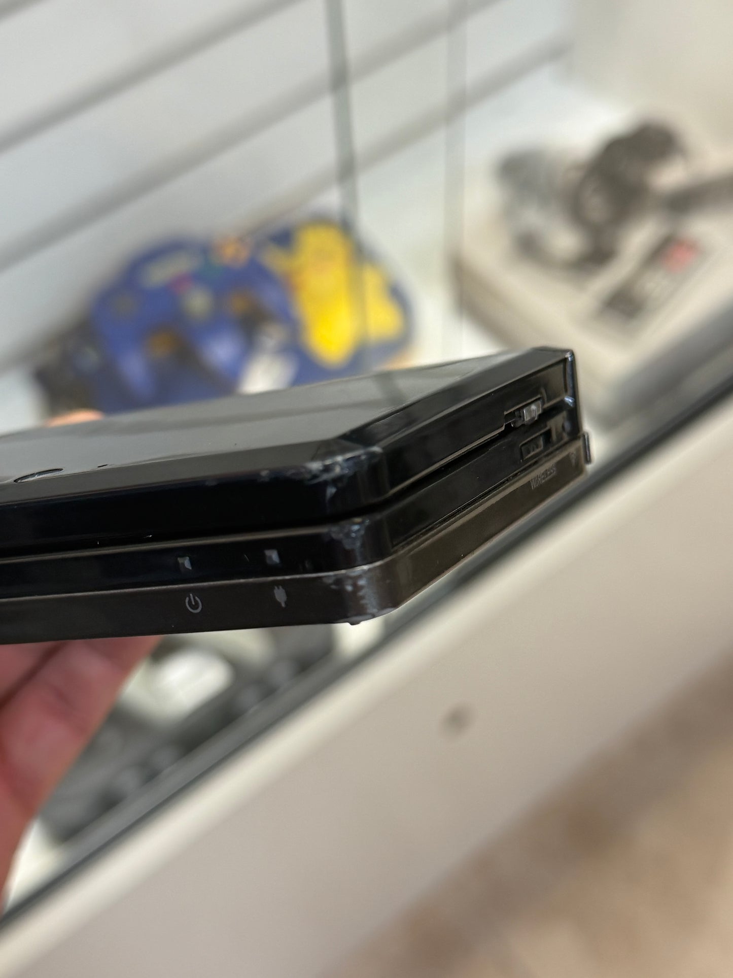 Nintendo 3DS Cosmo Black (Pre-Downloaded Pokemon Games) - Nintendo 3DS
