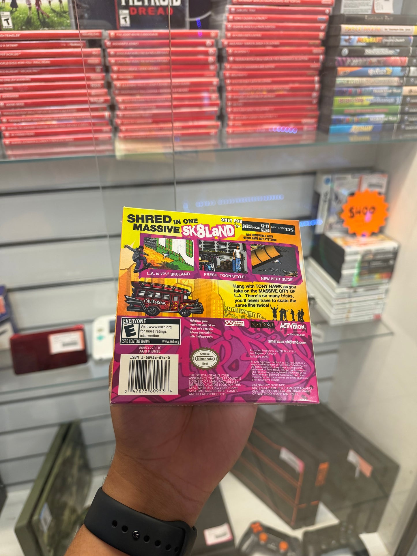 Tony Hawk American Sk8land (Brand New Sealed) - GameBoy Advance