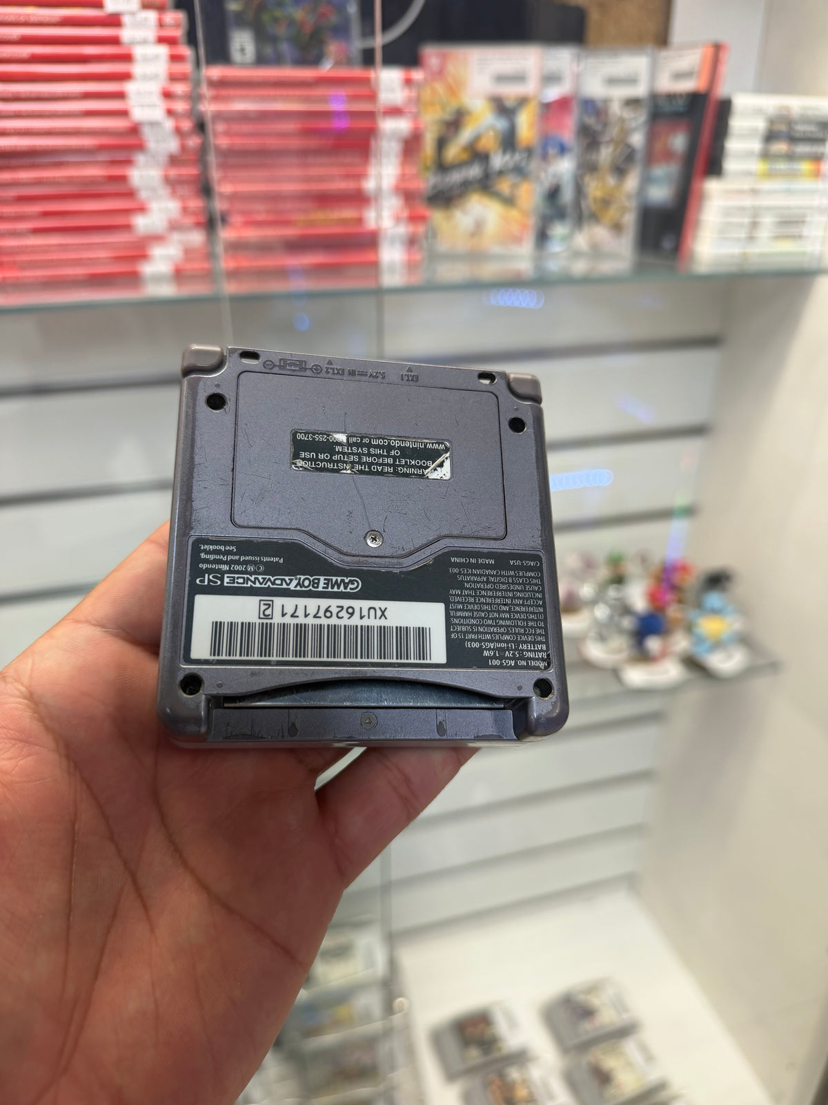 Gameboy Advance SP 001 NES Edition (OEM SHELL) - GameBoy Advance