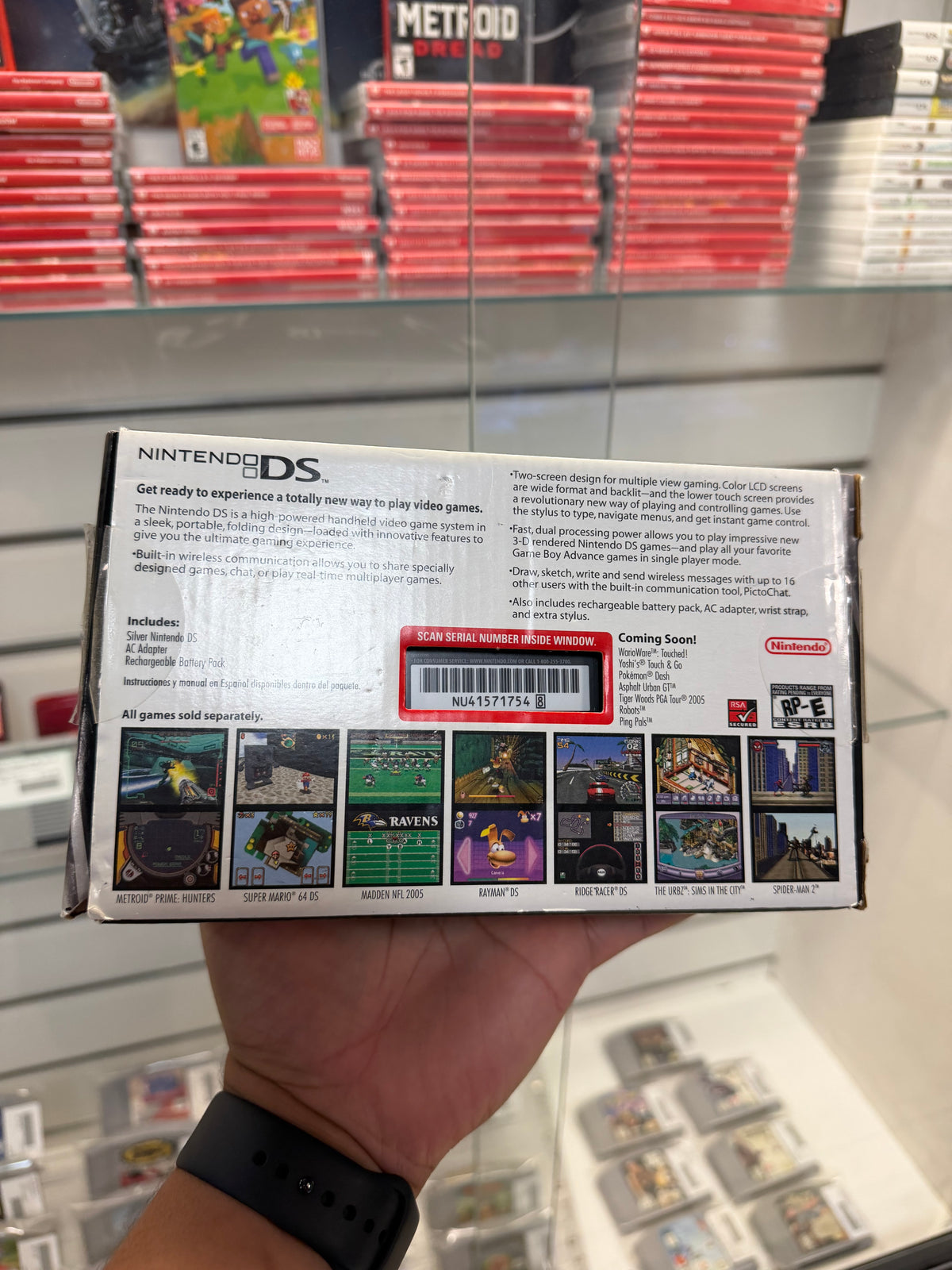 Platinum Ds System (Complete In Box) - Nintendo DS