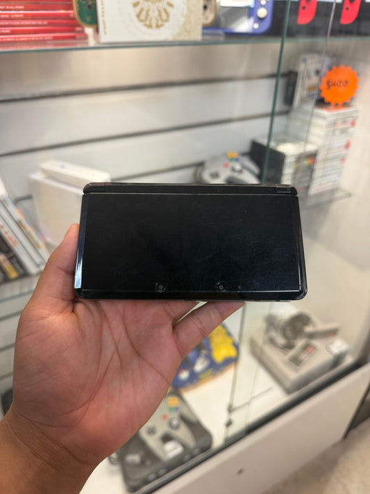 Nintendo 3DS Cosmo Black (Pre-Downloaded Pokemon Games) - Nintendo 3DS
