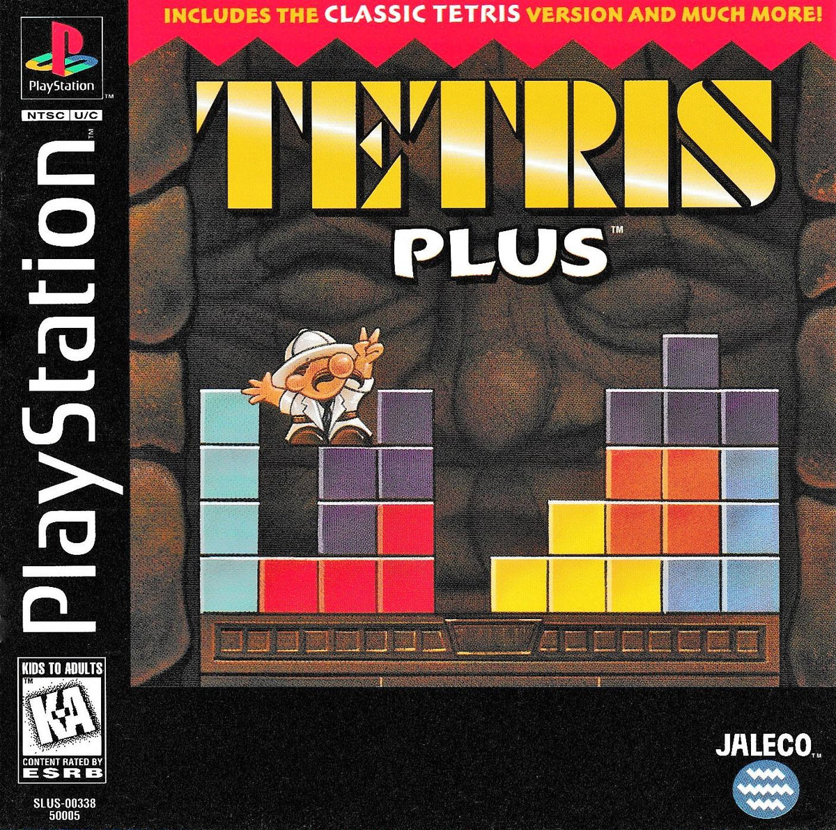 The Garage - Tetris Plus - Video Game - Playstation
