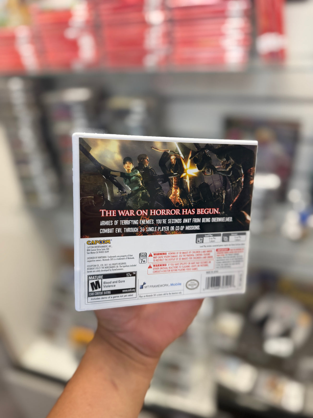 Resident Evil: The Mercenaries 3D (Complete) - Nintendo 3DS