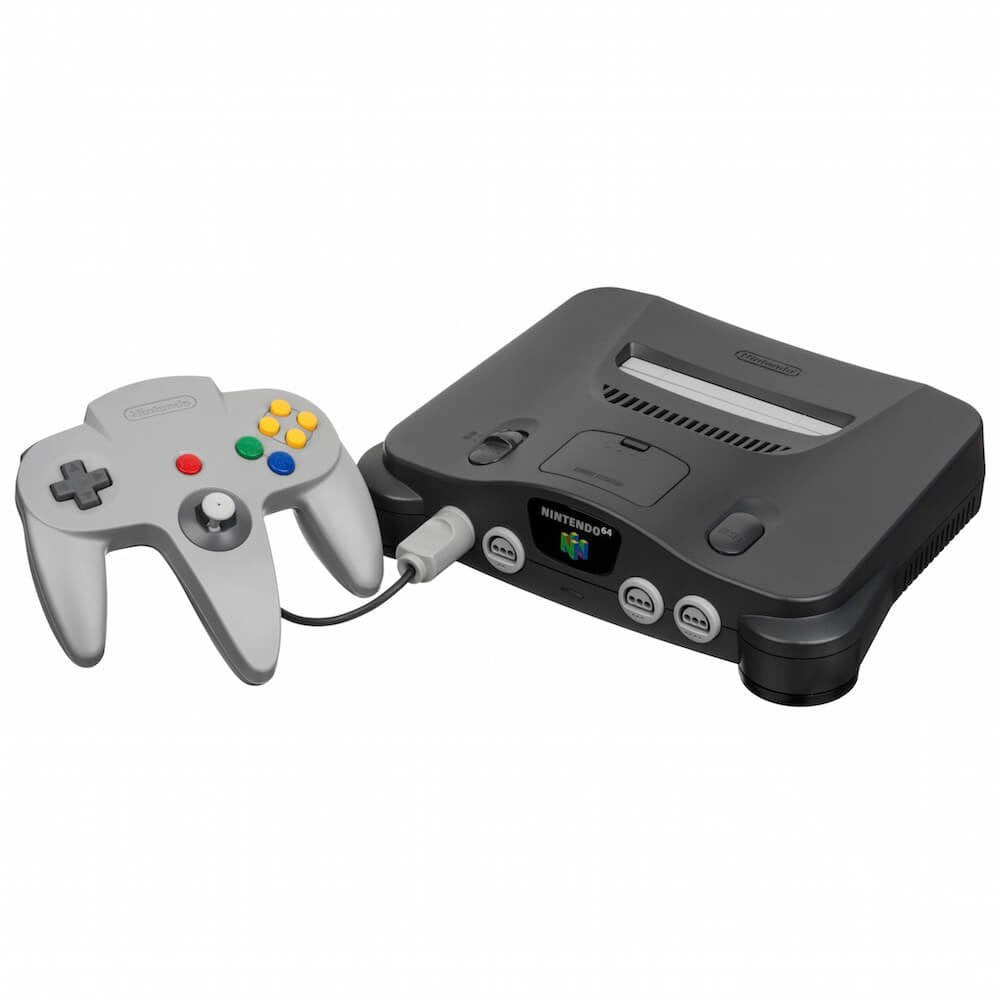 Nintendo N64 Charcoal Console