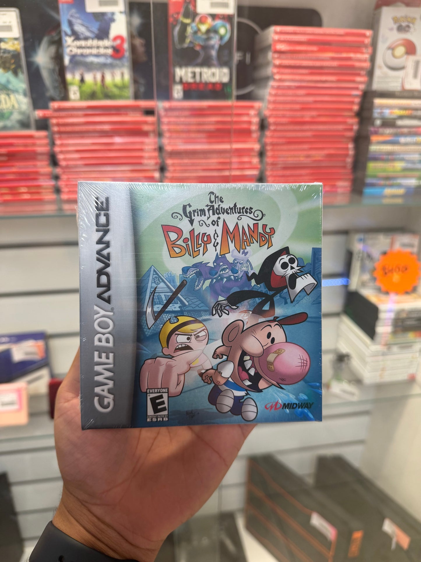 The Grim Adventures Of Billy & Mandy (Brand New Sealed) - GameBoy Advance