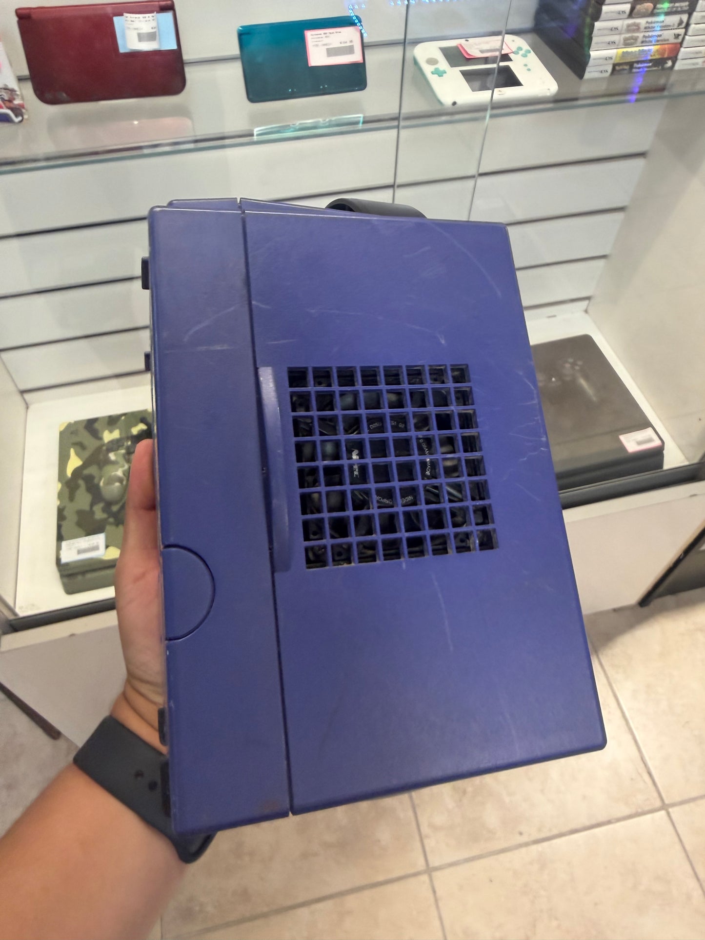 Nintendo Gamecube Indigo System (Cosmetic Wear) - Gamecube