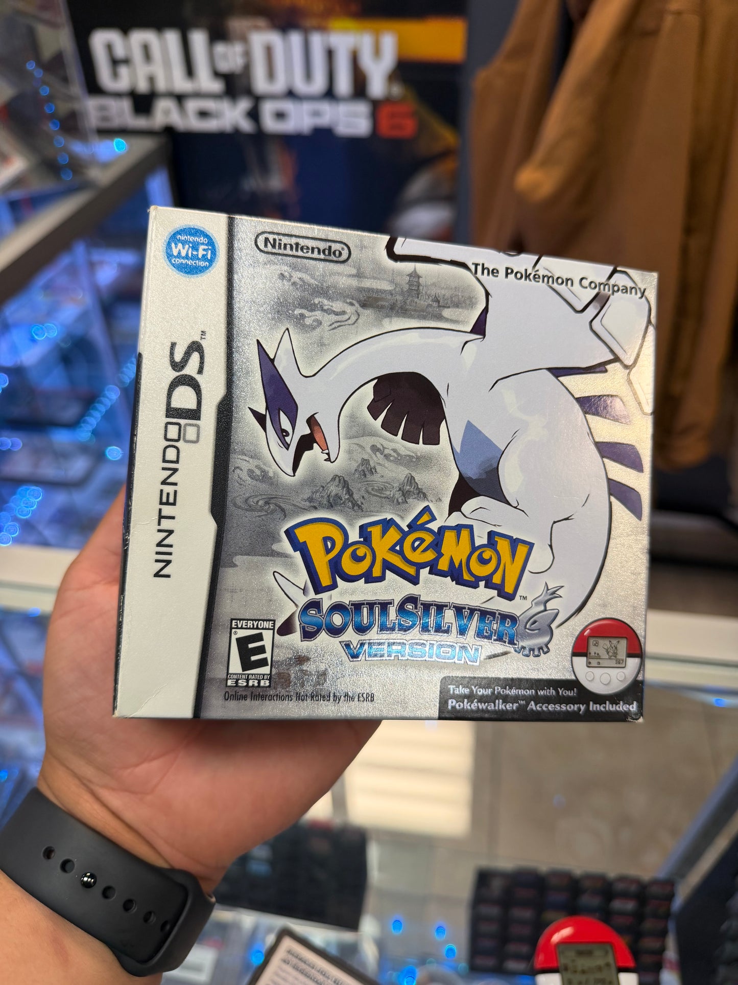 Pokemon Soul Silver Version W/ Pokewalker (Missing Cardboard Insert) - Nintendo DS