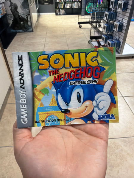 Sonic The Hedgehog (Manual Only) - GameBoy Advance